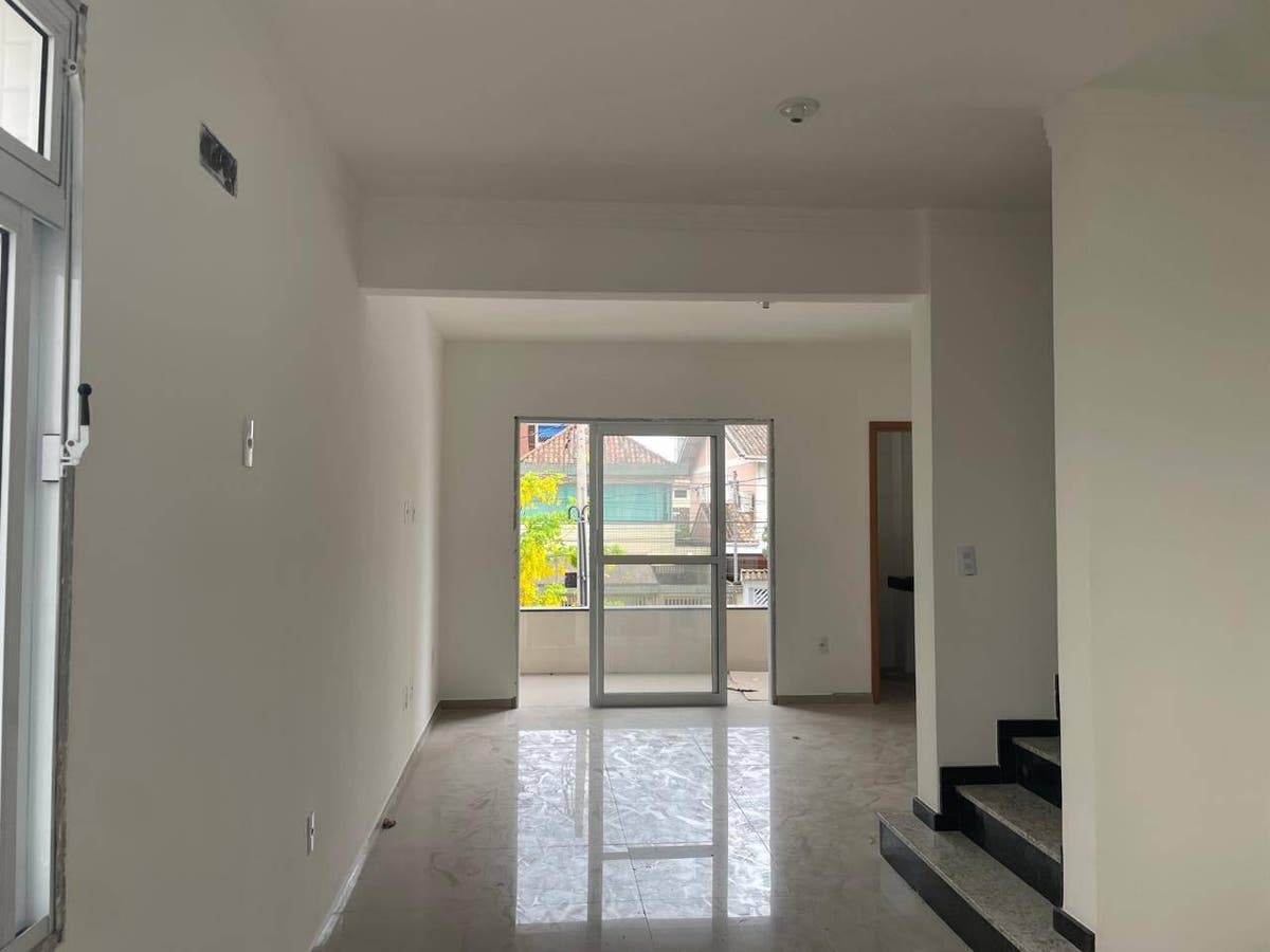 Casa residencial em Santos (Aparecida) com 4 suítes, porcelanato e financiamento aceito - Casa em Aparecida, Santos - à venda - A.AYRES IMÓVEIS LTDA