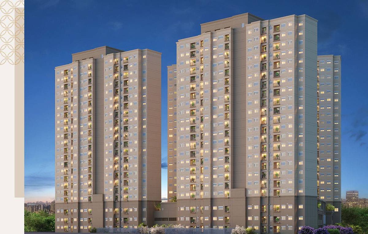 Reserva São Caetano Bosque | Construtora Eztec | 47 metros | 02 dormitórios | varanda | 01 vaga - Apartamento em Fundação, São Caetano do Sul - à venda - SEGUNDO IMÓVEL