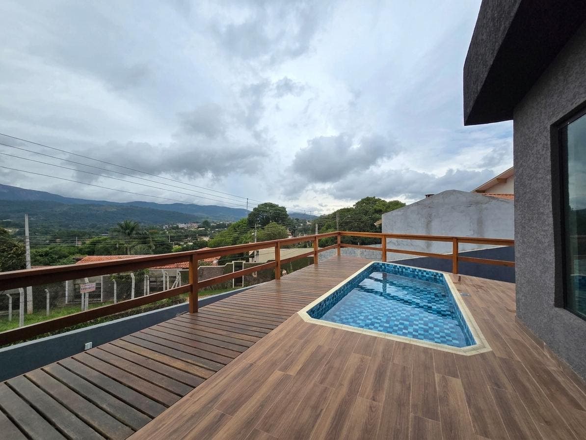 Casa térrea | Jardim Estância Brasil - Chácara em Jardim Estância Brasil, Atibaia - à venda - Campus