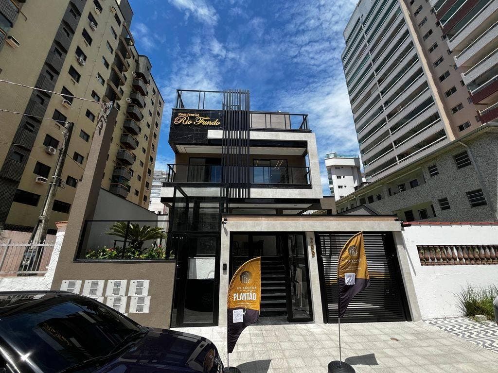Casa de condomínio com 3 quartos, sendo 2 suítes, 1 banheiro e 2 vagas - Casa de Condomínio em Guilhermina, Praia Grande - à venda - CONTEMPLAR IMÓVEIS LTDA