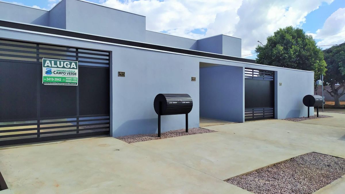 Aluga, Residencial Greenville - Campo Verde - Kitnet em Residencial Greenville, Campo Verde - para locação - Fernando Facchinetto e Cia Ltda