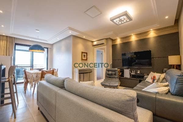 Apartamento a venda 3 dormitórios, 3 vagas de garagem e vista panorâmica em condomínio com infra de Resort no bairro Itacorubi - Apartamento em Itacorubi, Florianópolis - à venda - Conceito Imóveis