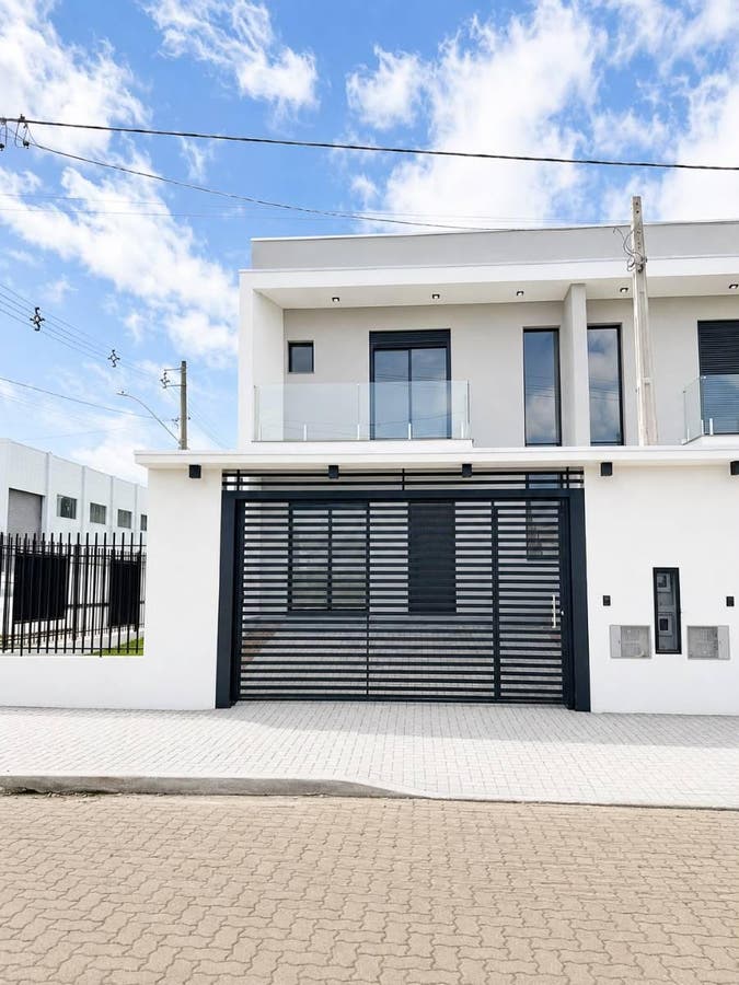 Sobrado de esquina com 3 dormitórios (sendo 1suíte), Residencial Boris, Centro - Portão/RS - Sobrado em Centro, Portão - à venda - UNICA NEGOCIOS IMOBILIARIOS LTDA