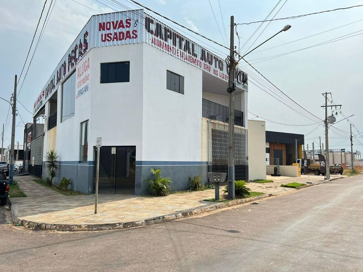 GALPÃO COMERCIAL COM APARTAMENTO CONJUNTO - Galpão em Jardim Safira, Sinop - para locação - CASA GOLD IMÓVEIS