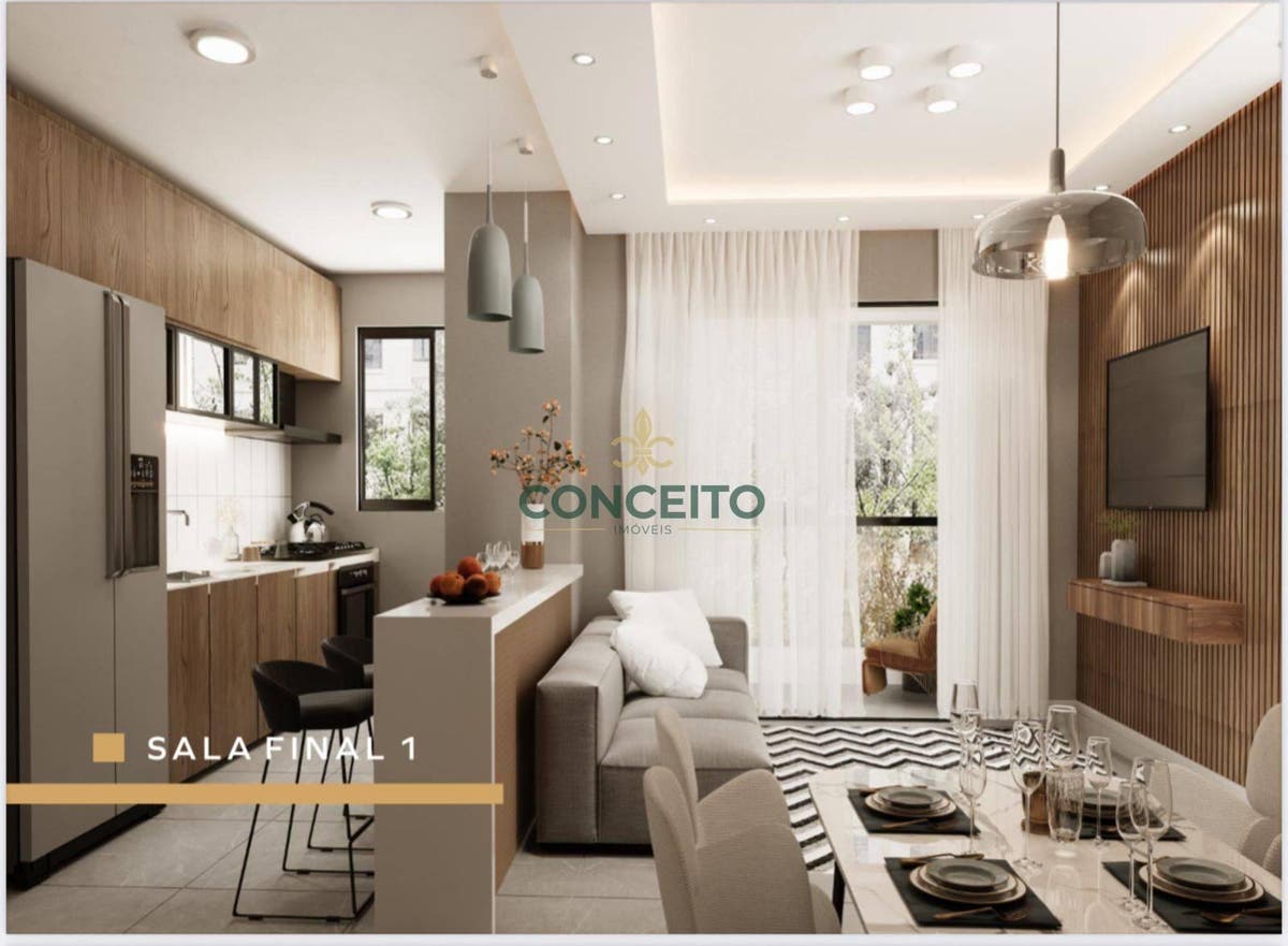 Apartamento com 1 quarto, Cidade Universitária Pedra Branca - Palhoça - Apartamento em Cidade Universitária Pedra Branca, Palhoça - à venda - Conceito Imóveis