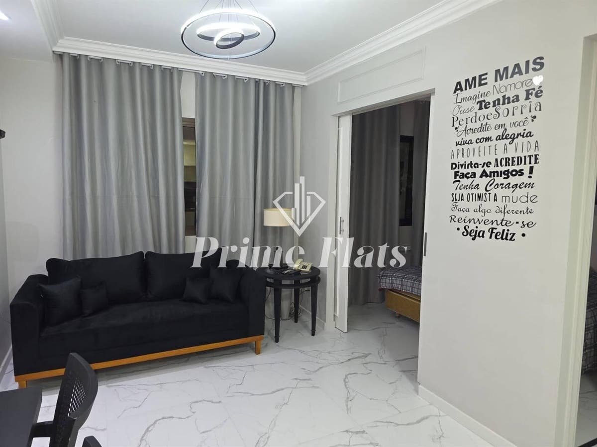 Flat disponível para locação no The World na Vila Olimpia, com 30m², 1 dormitório e 1 vaga - Flat em Vila Olímpia, São Paulo - para locação - Prime Flats Negócios Imobiliários