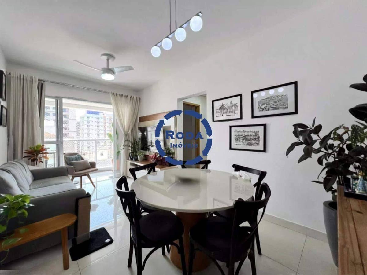 Apartamento com 2 suítes e varanda gourmet no Gonzaga, Santos - Apartamento em Gonzaga, Santos - à venda - A.AYRES IMÓVEIS LTDA