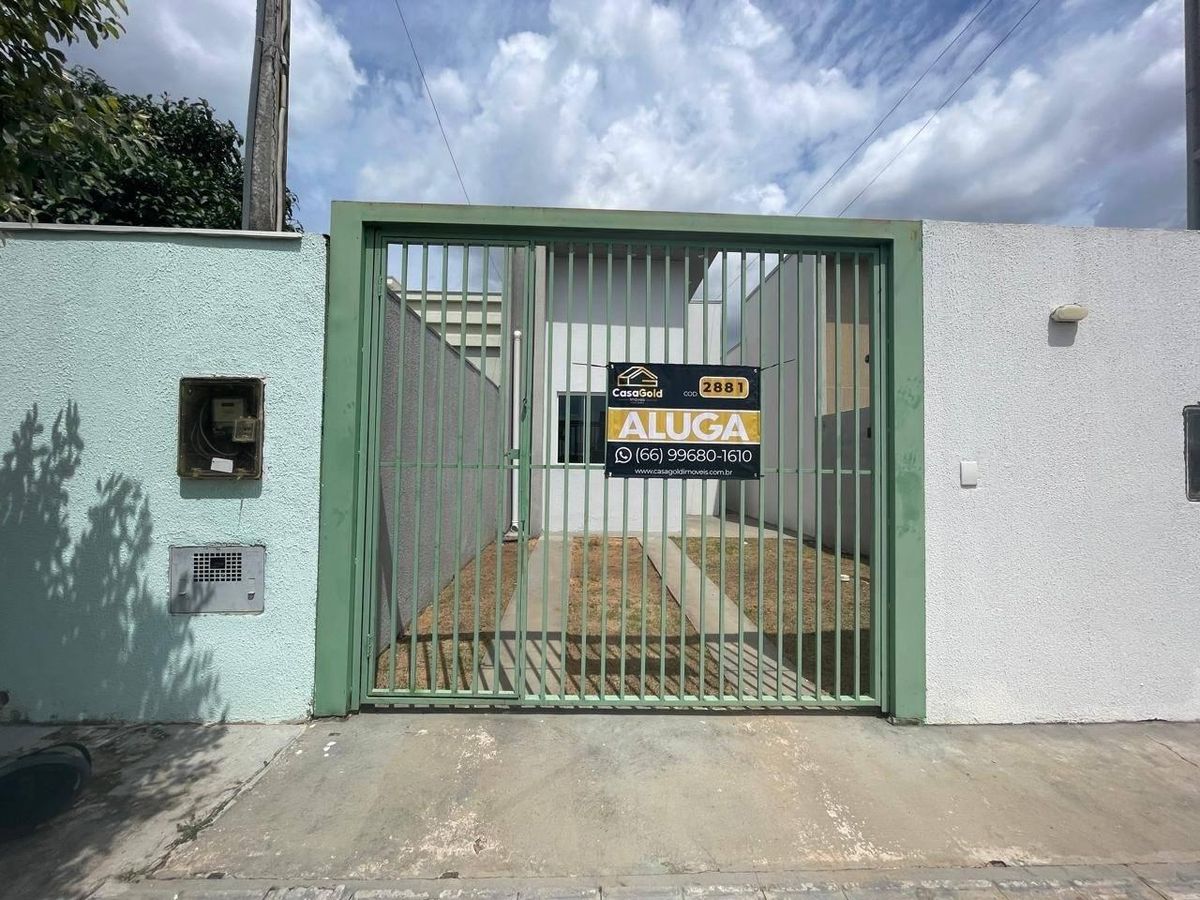 BELÍSSIMA CASA PARA LOCAÇÃO NO JD ARAGUAIA - Casa em Jardim Araguaia, Sinop - para locação - CASA GOLD IMÓVEIS