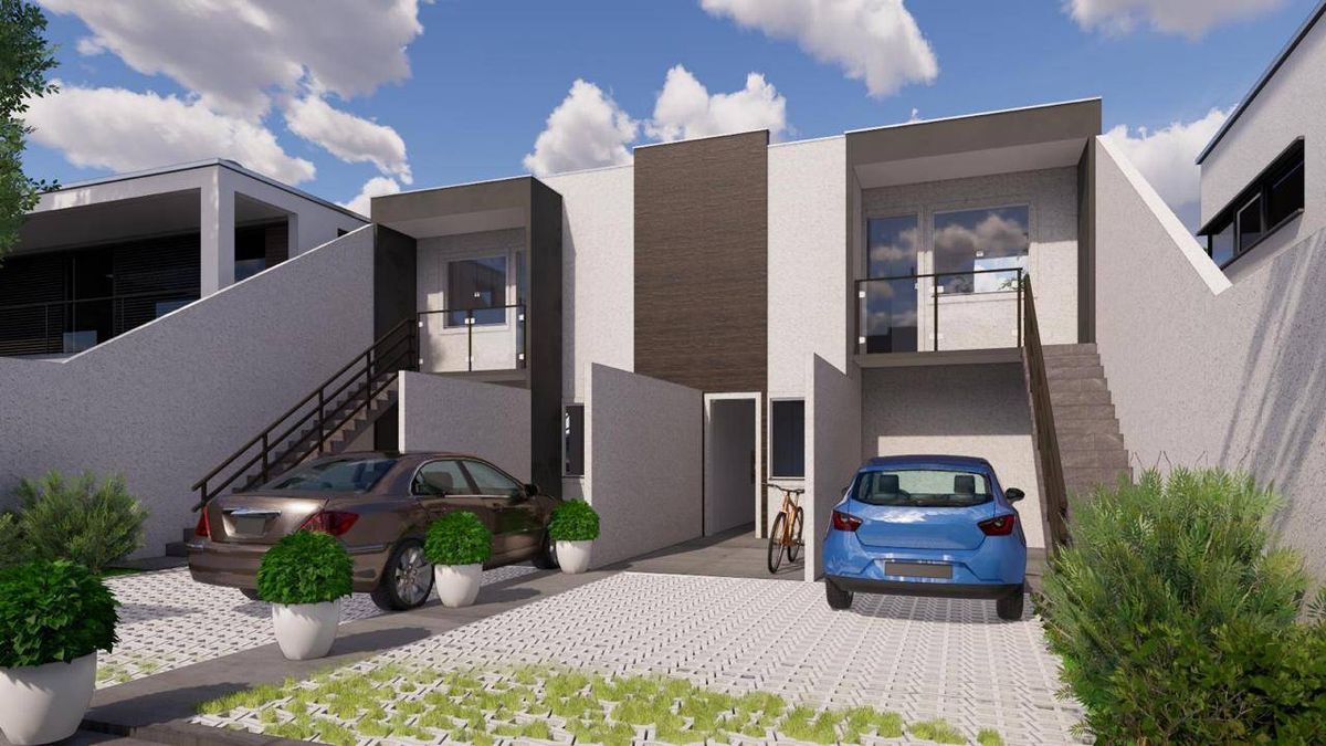Casa na Planta com 3 Quartos 2 - Guarujá Mansões - Casa Geminada em Guarujá Mansões, Betim - à venda - Via M Empreendimentos Imobiliários Ltda