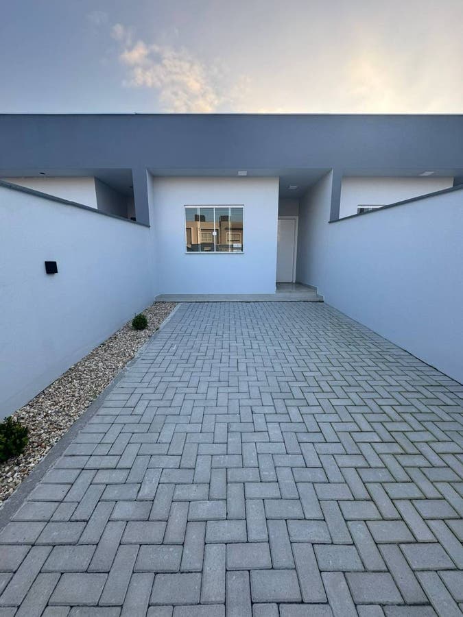 Casa no Três Rios do Norte - Casa Geminada em Três Rios do Norte, Jaraguá do Sul - à venda - Anderson Bortolini