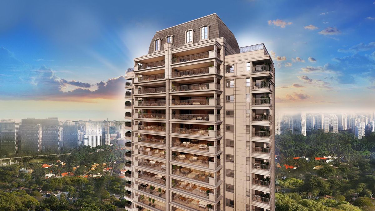 Château Jardin Lumière | Construtora Tegra | Lançamento | 355 metros | 04 suítes | 05 vagas - Apartamento em Vila Tramontano, São Paulo - à venda - SEGUNDO IMÓVEL