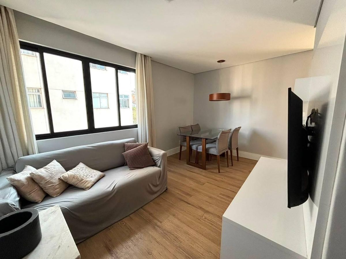 Apartamento 2 Quartos Mobiliado para Alugar no Sion | 70m² e 1 Vaga - Apartamento em Sion, Belo Horizonte - para locação - EQUIPE1 NEGOCIOS LTDA