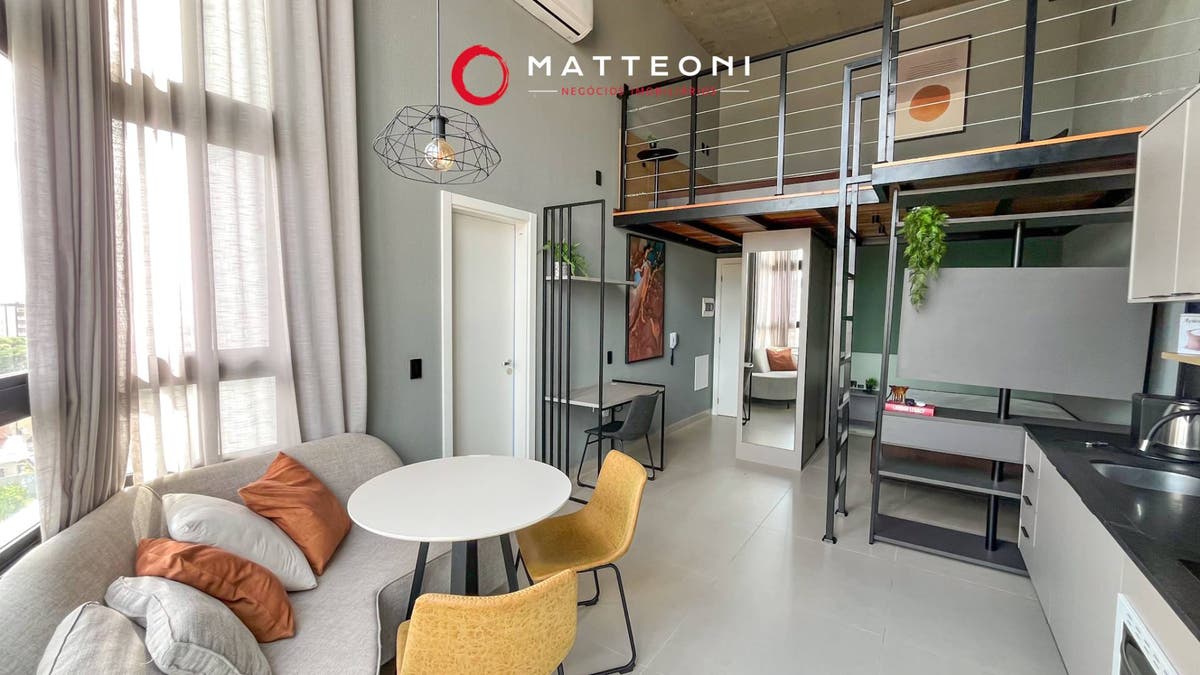 Loft moderno pronto para morar com 2 dormitórios - Flat/Loft/Estúdio em Dehon, Tubarão - para locação - MATTEONI NEGÓCIOS IMOBILIÁRIOS LTDA