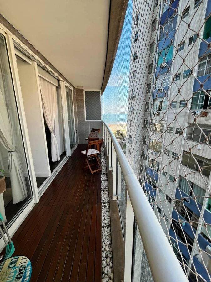 Apartamento à venda de 1 Quarto na Pompeia com 49 Metros - Apartamento em Pompéia, Santos - à venda - Aliança Imóveis Gonzaga LTDA