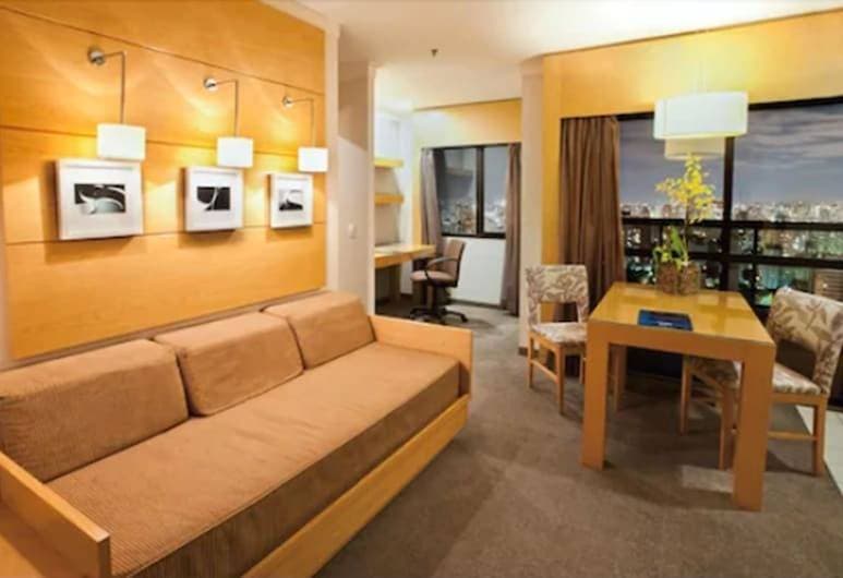 Flat disponível para venda no Suítes Congonhas by Atlantica, com 44m², 1 dormitório e 1 vaga de garagem - Flat em Campo Belo, São Paulo - à venda - Prime Flats Negócios Imobiliários