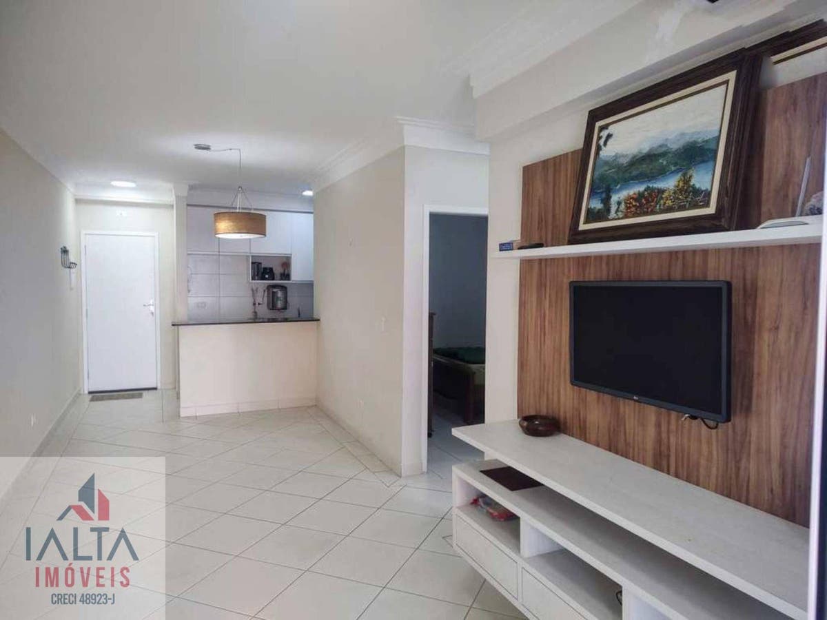 Apartamento Espaçoso e Mobiliado com 2 Dormitórios (1 Suíte) no Itaguá - Apartamento em Acaraú, Ubatuba - à venda - IALTA IMOVEIS LTDA