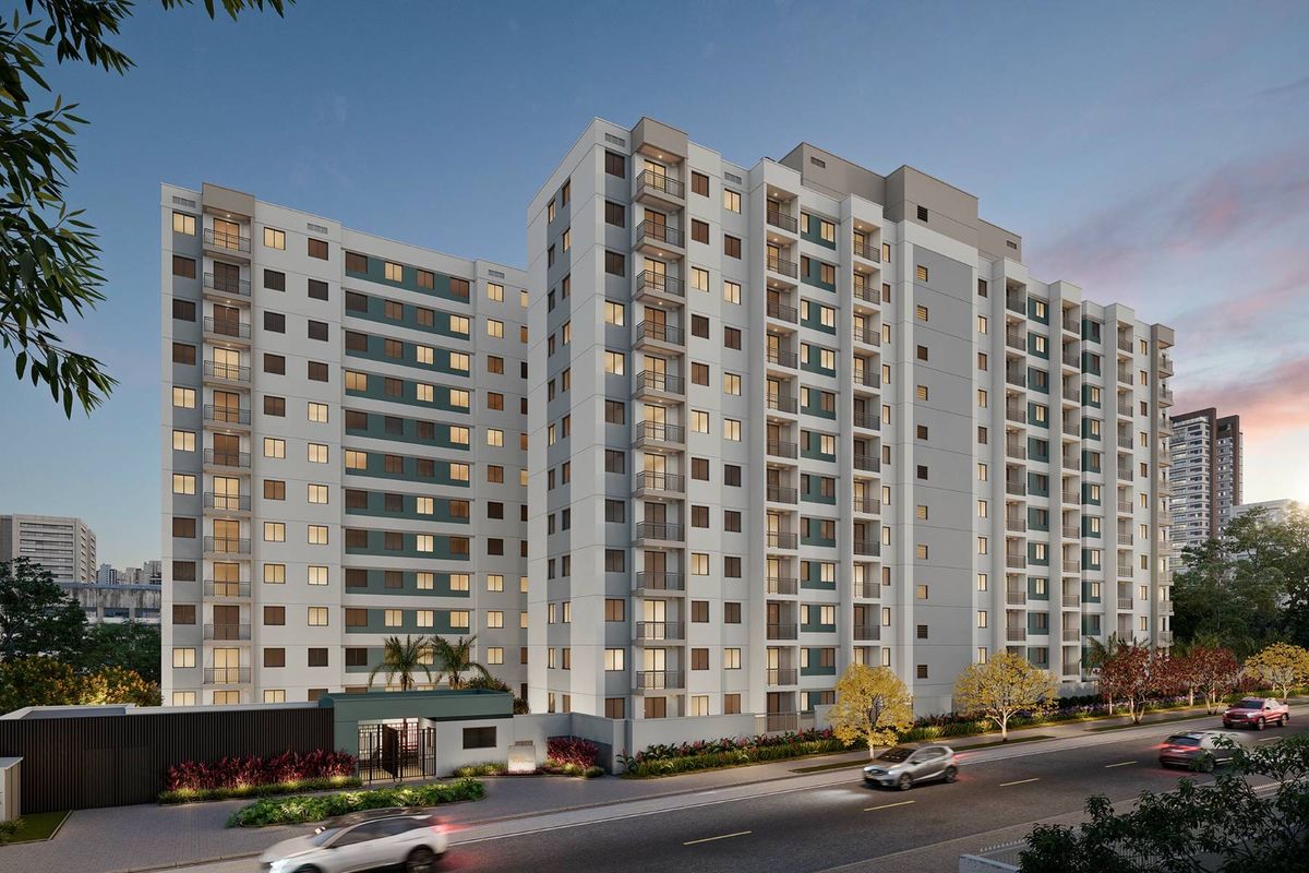 Barra Funda 900 | Construtora Cury | Construção | 41 metros | 02 dormitórios | com varanda | sem vaga - Apartamento em Barra Funda, São Paulo - à venda - SEGUNDO IMÓVEL