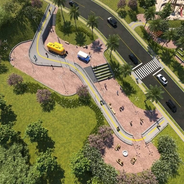 Lindo Terreno junto a Praça - Lote/Terreno em Santa Cruz, Gravataí - à venda - Dimobi Cia imobiliaria