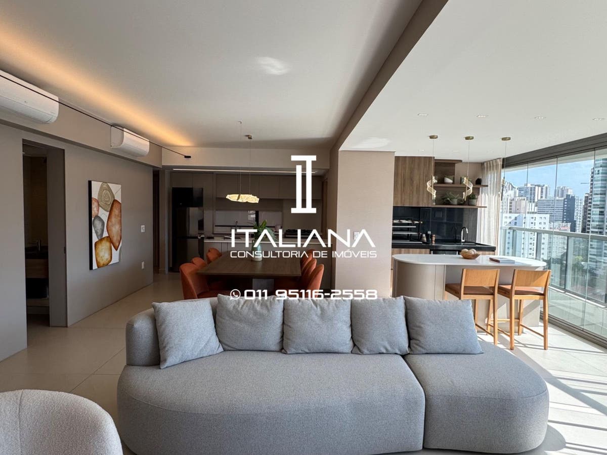 Apartamento Mobiliado e Decorado a venda no Paraíso 3 Suítes e 3 Vagas - Apartamento em Paraíso, São Paulo - à venda - Italiana Consultoria de Imóveis