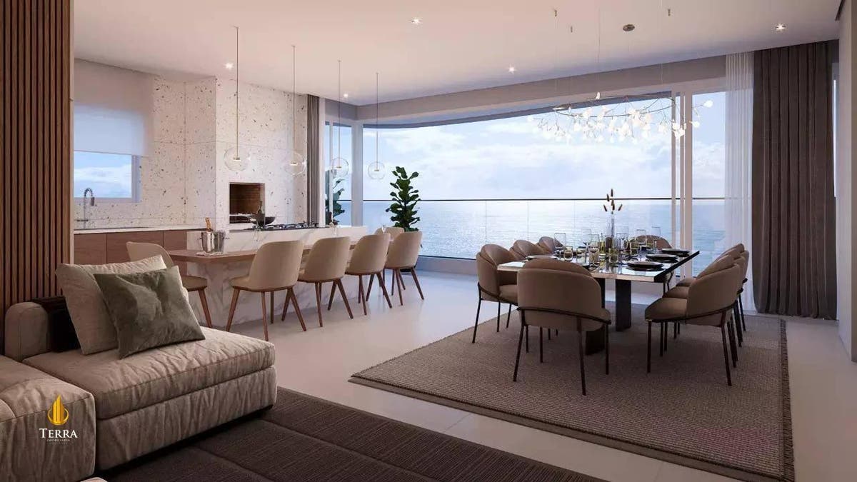 Apartamento a venda no Le Blanc Residence com linda vista para o mar localizado na Praia Brava em Itajaí. - Apartamento em Praia Brava - à venda - IMOBILIÁRIA TERRA ITAJAI LTDA