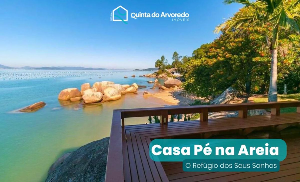 Casa Pé na Areia Frente ao Mar em Governador Celso Ramos – O Refúgio dos Seus Sonhos