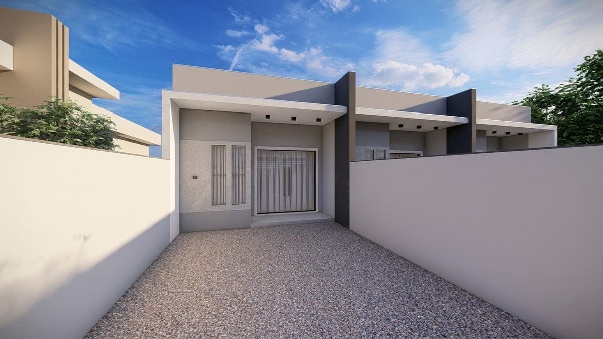 Residencial Safira no Loteam. Santa Bárbara - Escolinha - Casa em escolinha, Guaramirim - à venda - Guara Imóveis Ltda