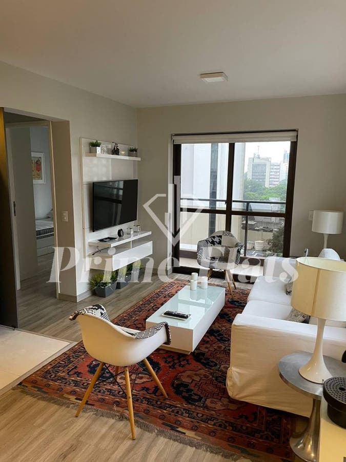 Flat mobiliado no La Residence Itaim by Manager disponível para locação, com 70m², 2 quartos e 2 vagas no Itaim Bibi - Flat em Itaim Bibi, São Paulo - para locação - Prime Flats Negócios Imobiliários