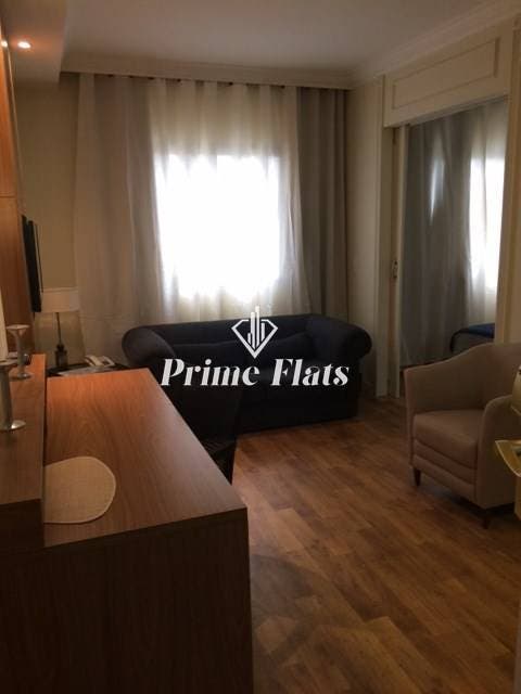 Flat disponível para locação no The World Executive Flat na Vila Olímpia, com 30m², 1 dormitório e 1 vaga - Flat em Vila Olímpia, São Paulo - para locação - Prime Flats Negócios Imobiliários