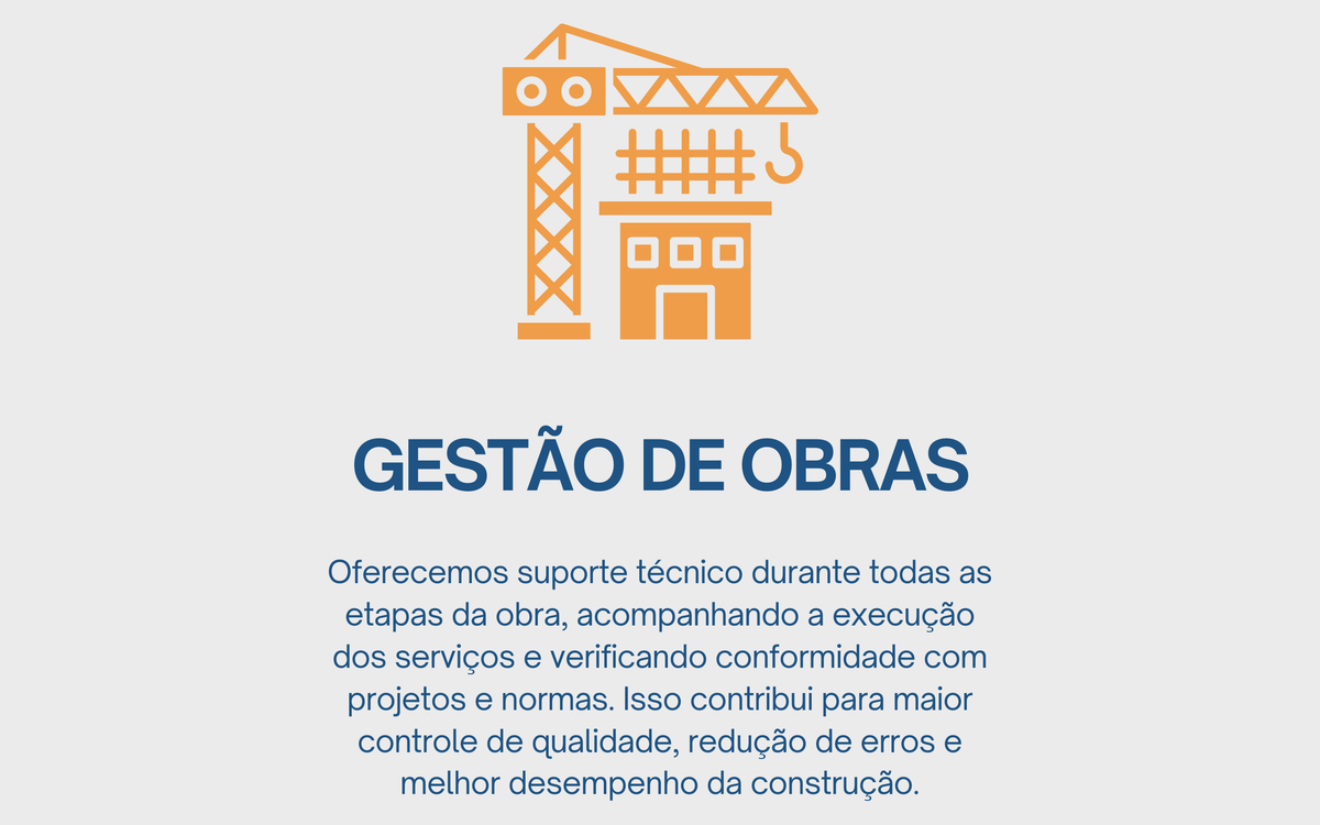 Gestão de Obras