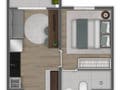 Planta baixa - Mundo Apto Estação Borba Gato - Apartamento em Chácara Santo Antônio (Zona Sul), São Paulo - à venda - Bem Imóvel