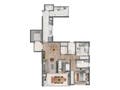 Planta baixa - Apartamento a Venda em Perdizes - 2 Suítes e 2 Vagas - Italiana Consultoria - Apartamento em Perdizes, São Paulo - à venda - Italiana Consultoria de Imóveis