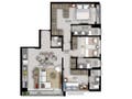 Planta baixa - Lux Oeste - Apartamento em Setor Oeste, Goiânia - à venda - Correia Imóveis