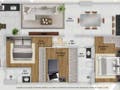 GUILHERMINA | 3 DORM | 2 VAGAS DEMARCADAS | ENTRADA DE 134.633,01 - Apartamento em Guilhermina, Praia Grande - à venda - DEBORA BUENO CONSULTORIA IMOBILIÁRIA