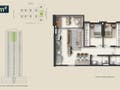 Planta baixa - Condomínio Icoon Home Resort - Apartamento em Setor União, Goiânia - à venda - Correia Imóveis