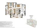Planta baixa - Latitud — 3 e 4 quartos na Barra da Tijuca, de 120 a 372 m² - Apartamento em Barra da Tijuca, Rio de Janeiro - à venda - Souza’s Soluções Imobiliárias LTDA