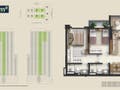 Planta baixa - Condomínio Icoon Home Resort - Apartamento em Setor União, Goiânia - à venda - Correia Imóveis