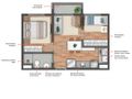 Planta baixa - Vibra Vista Butantã - Apartamento em Vila Butantã, São Paulo - à venda - Bem Imóvel