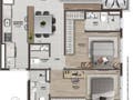 Apartamento com 2 quartos à Venda, Estreito - Florianópolis - Apartamento em Estreito, Florianópolis - à venda - Conceito Imóveis