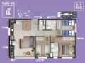 Planta baixa - Viva RSF Jaguaribe | Construtora RSF | Pronto para morar | 66 metros | 03 dormitórios | suíte | varanda | 01 vaga - Apartamento em Jaguaribe, Osasco - à venda - SEGUNDO IMÓVEL