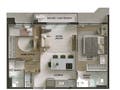 Planta baixa - Apartamento Hype Ricardo Paranhos - Apartamento em Setor Marista, Goiânia - à venda - Correia Imóveis