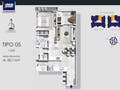 Planta baixa - Lançamento no Centro 2 Dormitórios - Apartamento em Centro, Balneário Camboriú - à venda - Morais & Morais