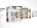 Planta baixa - Apartamento com 1 a 3 dormitórios à venda, a partir de 55m² à 171m² - Massaguaçú - Caraguatatuba/SP - Apartamento em Caraguatatuba - à venda - Christos Korres de Camargo