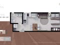 Planta baixa - Apartamento no Res. Aura na quadra-mar em Gravatá Navegantes/SC - Apartamento em Gravatá, Navegantes - à venda - Idealizze Negócios Imobiliários