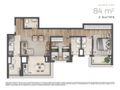 Planta baixa - Jardins da Hípica - Apartamento em Vila Cruzeiro, São Paulo - à venda - Bem Imóvel