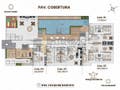 Planta baixa - Apartamento loft, 01, 02 e 03 suítes à venda – Itaguá, Ubatuba/SP - Apartamento em Itaguá, Ubatuba - à venda - Extensão Imobiliária