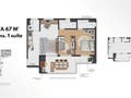 Planta baixa - Apartamento com 1 a 3 dormitórios à venda, a partir de 55m² à 171m² - Massaguaçú - Caraguatatuba/SP - Apartamento em Caraguatatuba - à venda - Christos Korres de Camargo