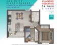 Planta baixa - The Way Condomínio Clube | Construtora Lacotisse | Pronto para morar | 42 metros | 02 dormitórios | varanda | 01 vaga - Apartamento em Jaguaribe, Osasco - à venda - SEGUNDO IMÓVEL