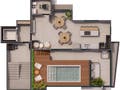 Planta baixa - Residencial Kora - Lançamento No Centro Da Cidade! - Lançamento em São José, Itapoá - à venda - Imobiliaria Patricia Claudino