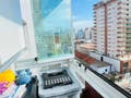 Vista mar Boqueirão, planejados, sacada gourmet envidraçada ,1dorm,1vaga,apenas R$350mil - Apartamento em Boqueirão, Praia Grande - à venda - DEBORA BUENO CONSULTORIA IMOBILIÁRIA