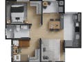 Planta baixa - Apartamento com 2 quartos, Rau - Jaraguá do Sul - Apartamento em Rau, Jaraguá do Sul - à venda - MAVIC IMÓVEIS